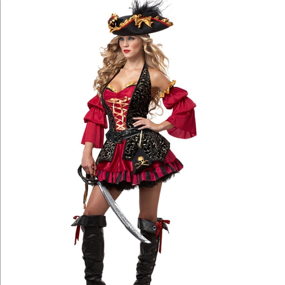 EYE CANDY SPANISH PIRATE deluxe costume